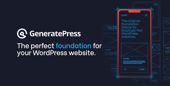 GeneratePress Premium 2.5.3 – Lightweight WordPress theme