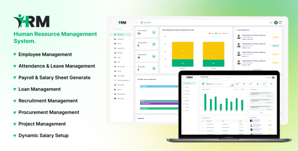 HR Manager v3.0 - Human Resource Management System HR Software (HRMS) - nulled