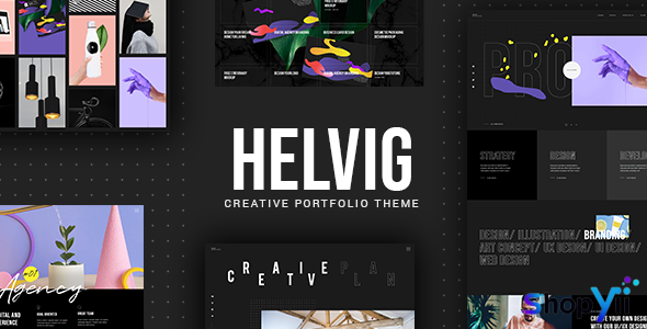 Helvig v1.0 - Creative Portfolio Theme