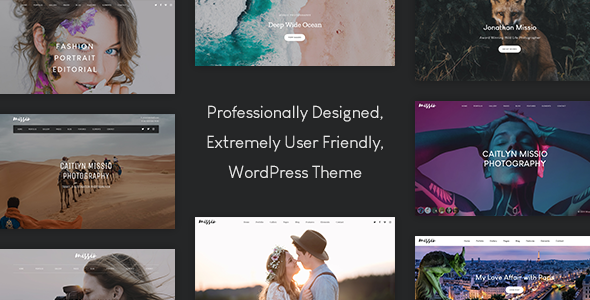 Missio v1.0 - Photography WordPress