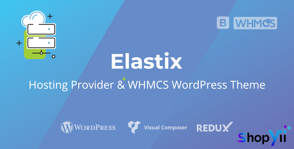 Elastix v1.0 - Hosting Provider & WHMCS WordPress Theme