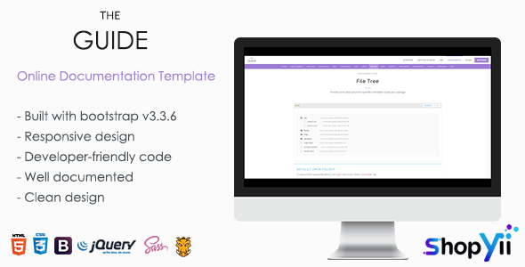TheGuide v1.0 - Online Documentation WordPress Theme