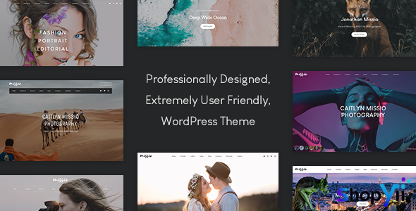 Missio v1.0 – Photography WordPress