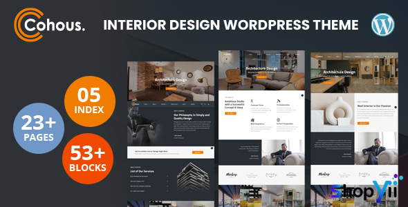 Cohous v1.0 - Interior WordPress Theme