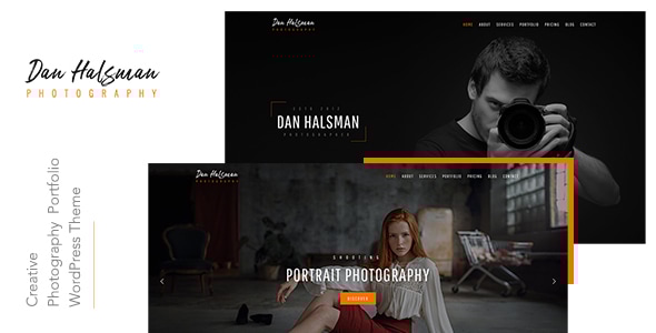 Dan v1.0 – Creative Photography WordPress Theme