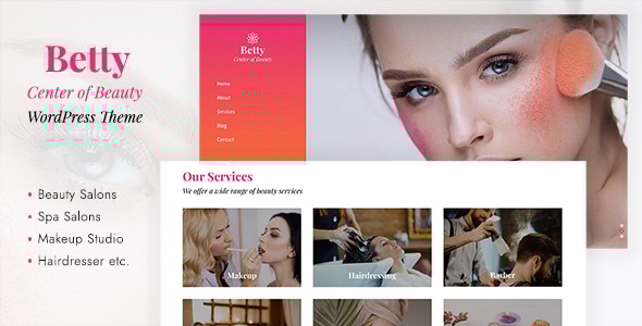 Betty v1.0 - Beauty Salon WordPress Theme
