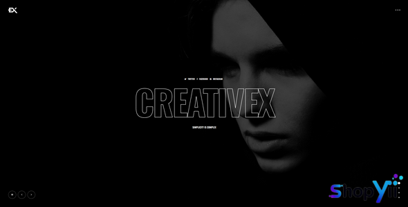 Creativex v1.0 - A Bold Portfolio WordPress Theme