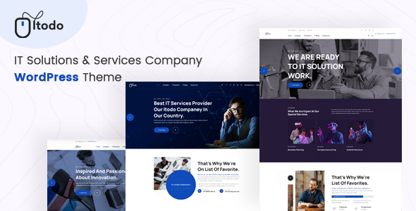 Itodo v1.0 - IT Solutions & Services Company WordPress