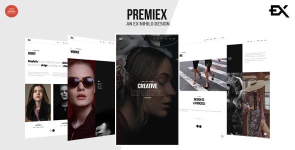 Premiex v1.0 - One Page Portfolio WordPress Theme