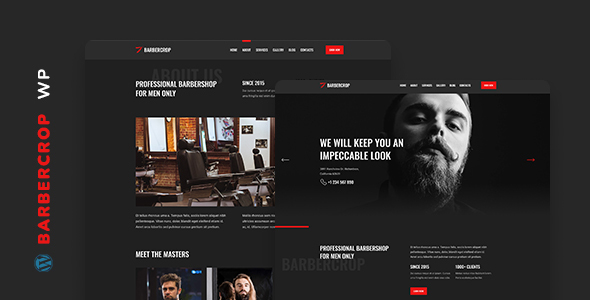 Barbercrop v1.0 - Hairdressing WordPress Theme