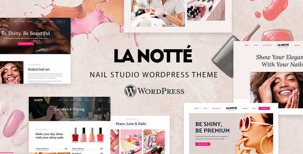 LaNotte v1.0 - Nail Salon WordPress Theme