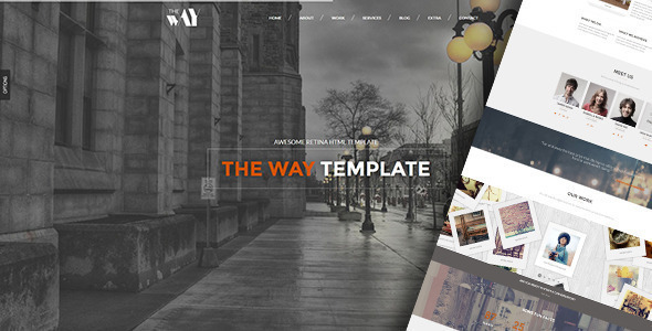 The Way v1.0 - Creative OnePage & MultiPurpose WP Theme