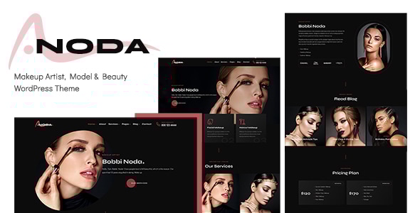 Noda v1.0.0 - Makeup Artist WordPress Theme