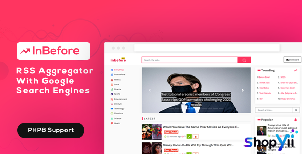 InBefore v1.0.2 - News Aggregator with Search Engine