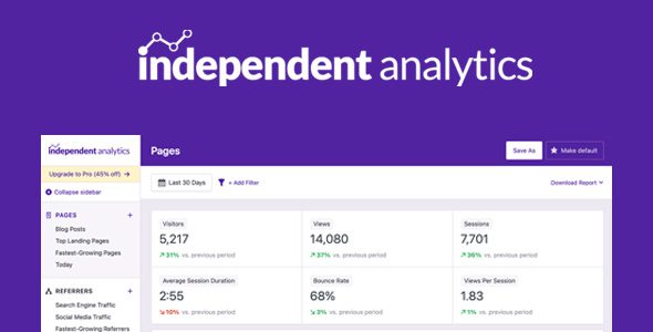 Independent Analytics Pro 2.11.4 – Google Analytics Alternative for WordPress