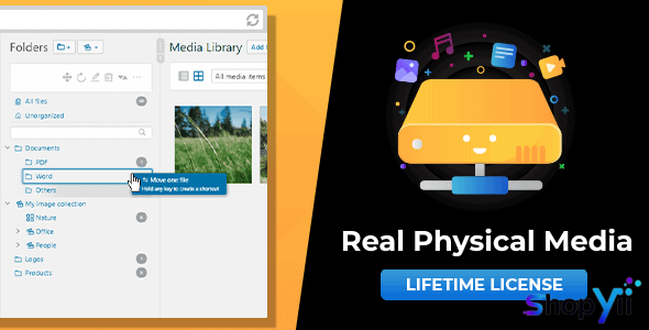 WordPress Real Physical Media v1.1.6 - Physical Media Folders & SEO Rewrites