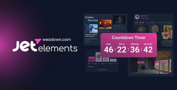 JetElements 2.7.6 – Widgets Addon for Elementor Page Builder