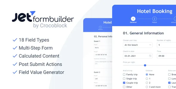 JetFormBuilder 3.5.1 + Pro Addons – WordPress Form Builder Plugin
