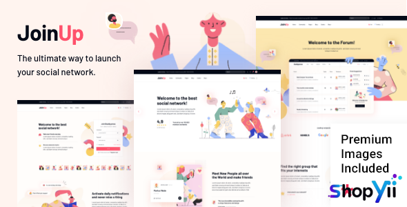Join Up v1.1 - BuddyPress Community Theme