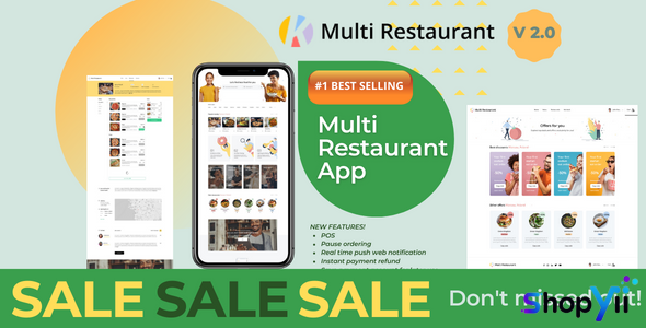 Karenderia v5.4.1 - Multiple Restaurant System