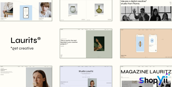 Laurits v1.0 - Portfolio and Agency Theme