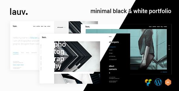 Lauv v1.1.4 - Trendy Portfolio WordPress