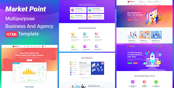 MarketPoint v1.0 - Multipurpose Business And Agency HTML Template