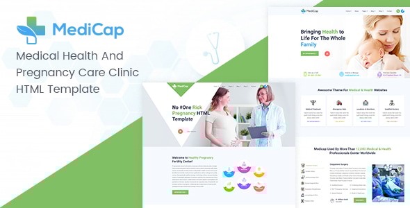 Medicap v1.0 - Medical Health & Pregnancy Care Clinic HTML Template