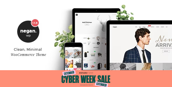 Negan v1.3.6 - Clean, Minimal WooCommerce Theme