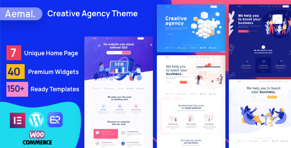 Aemal v3.2.0 - Startup Business WordPress Theme