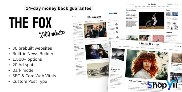 The Fox v4.6.9.1 - Minimal WordPress Blog Magazine Theme