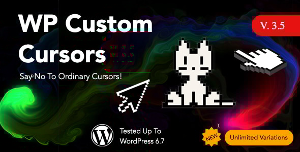 WP Custom Cursors v2.2 - WordPress Cursor Plugin