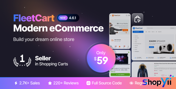 FleetCart v2.0.4 - Laravel Ecommerce System - nulled