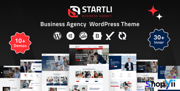 Startli v1.0.5 - Elementor Business Consulting WordPress Theme + RTL