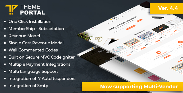 Theme Portal Marketplace v4.5 - nulled