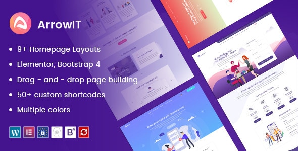 ArrowIT v1.2.8 - Technology, Digital Transformation WordPress Theme