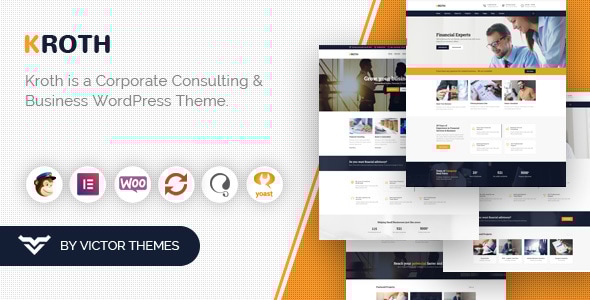 Kroth v1.9.7 - Business/Consulting WordPress Theme