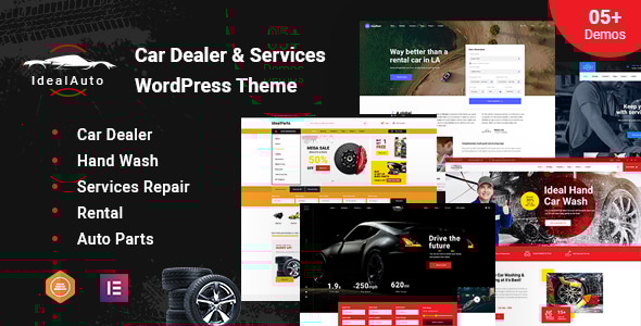 IdealAuto v3.4.4 - Car Dealer & Services WordPress Theme