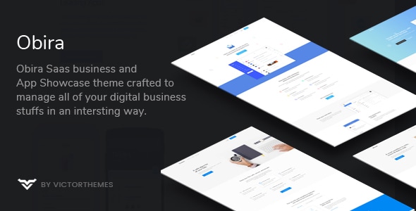 Obira v1.9.3 - SaaS Business & App Showcase WordPress Theme