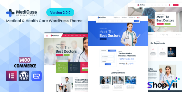 Mediguss v1.2.0 - Medical Theme