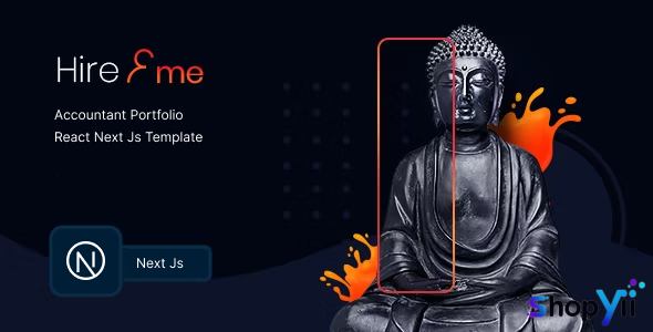 HireMe - Accountant Portfolio React Next Js Template