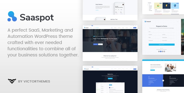 SaaSpot v1.8.7 - SaaS Marketing Automation WordPress Theme