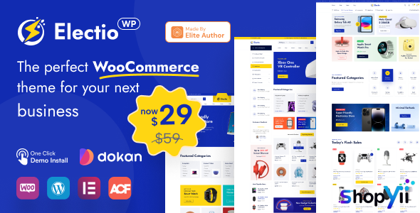 Electio v1.4.2 - Electronics & Gadgets Store WooCommerce Theme