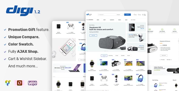Digi v1.6.3 - Electronics Store WooCommerce Theme