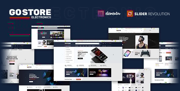 GoStore v1.0.3 - Elementor WooCommerce WordPress Theme