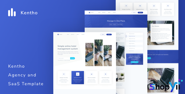 Kentho v1.0 - Agency and SaaS Template
