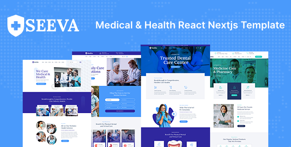 Seeva v1.0 - Medical & Healthcare Service React Next Template