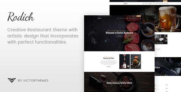 Rodich v1.9 - A Restaurant WordPress Theme