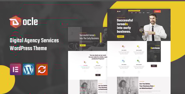 Docle v1.0 - Digital Agency Services WordPress Theme