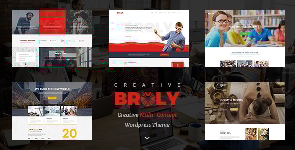 Broly v1.1.3 - Creative Multi-Concept WordPress Theme